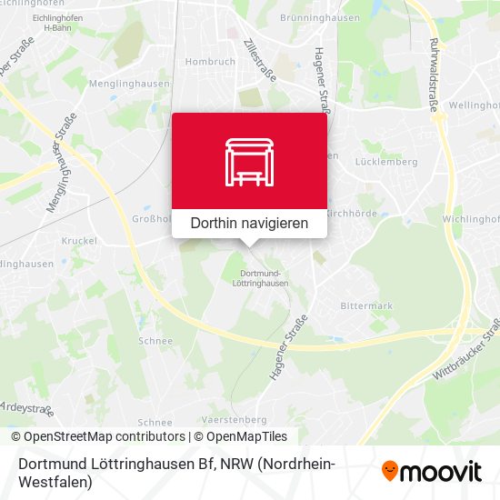 Dortmund Löttringhausen Bf Karte