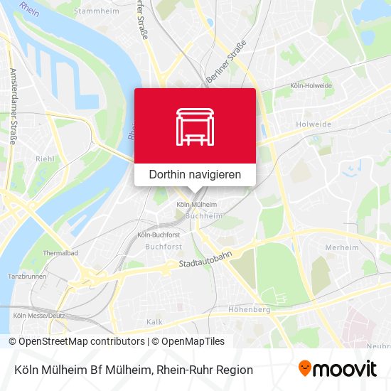 Köln Mülheim Bf Mülheim Karte