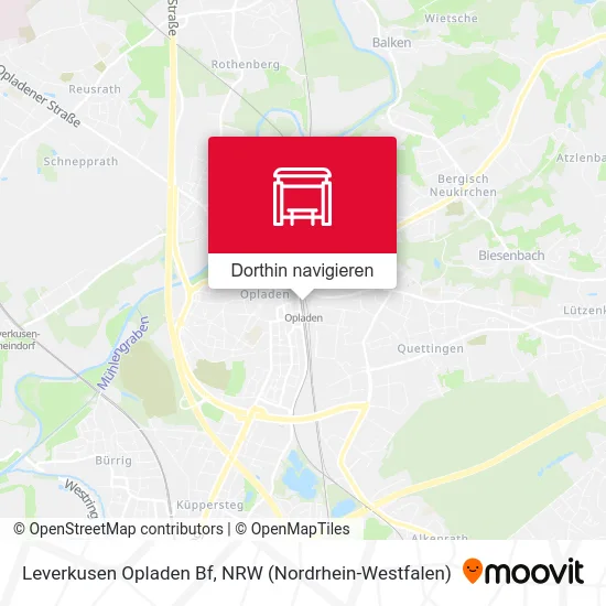 Leverkusen Opladen Bf Karte