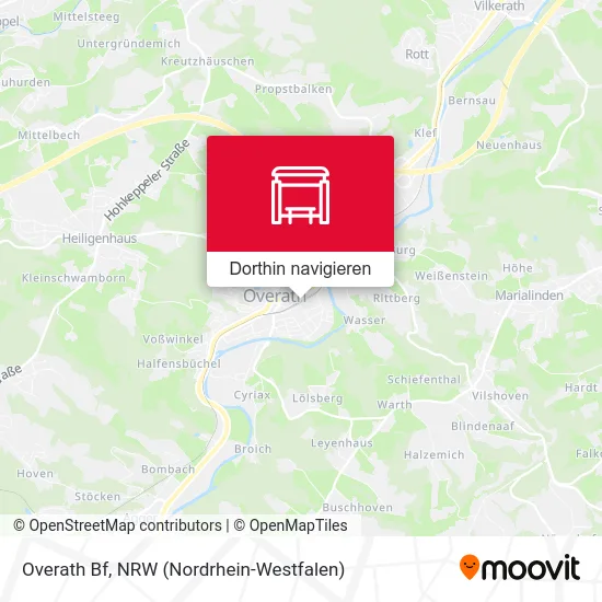 Overath Bf Karte