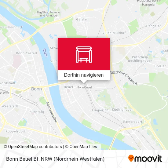 Bonn Beuel Bf Karte