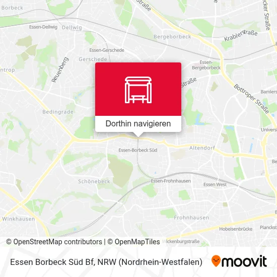 Essen Borbeck Süd Bf Karte