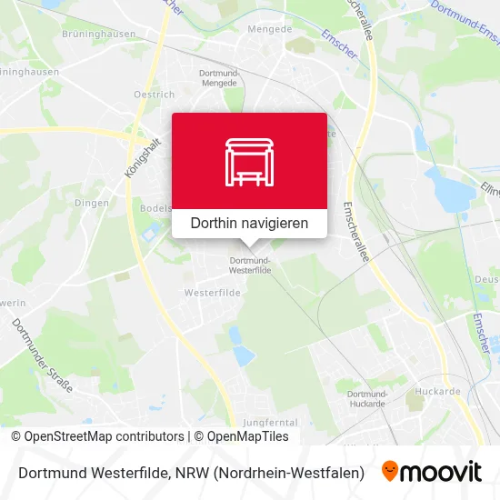 Dortmund Westerfilde Karte