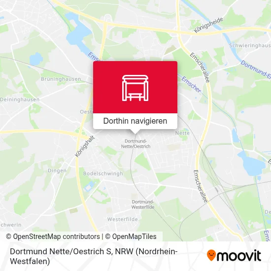 Dortmund Nette/Oestrich S Karte
