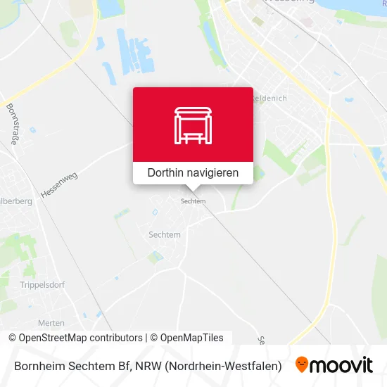 Bornheim Sechtem Bf Karte