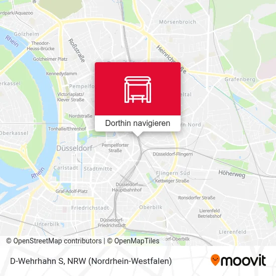 D-Wehrhahn S Karte
