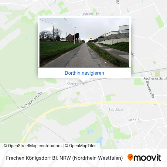 Frechen Königsdorf Bf Karte