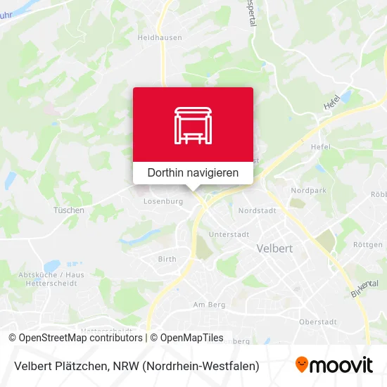Velbert Plätzchen Karte
