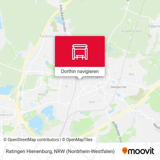 Ratingen Hienenburg Karte