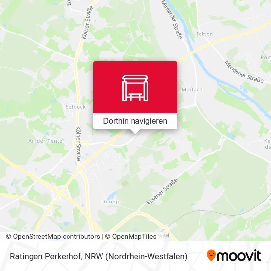 Ratingen Perkerhof Karte