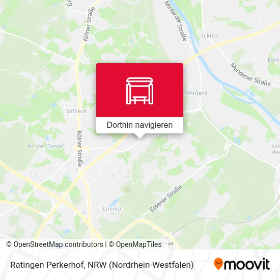Ratingen Perkerhof Karte