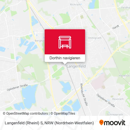 Langenfeld (Rheinl) S Karte