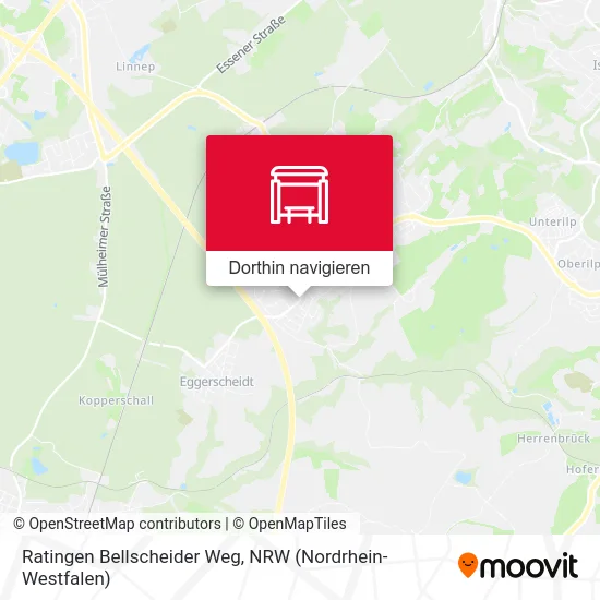 Ratingen Bellscheider Weg Karte