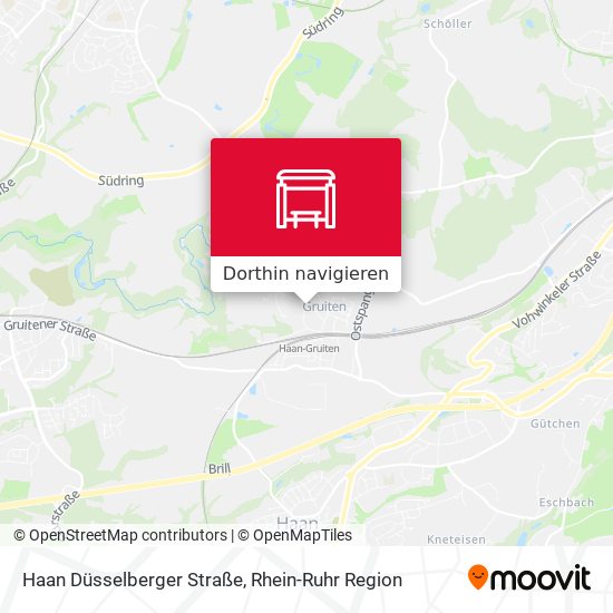 Haan Düsselberger Straße Karte
