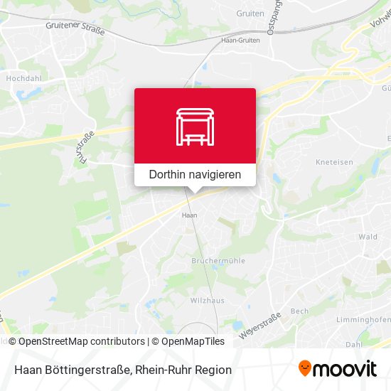 Haan Böttingerstraße Karte
