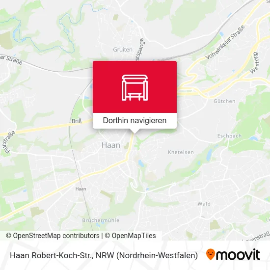 Haan Robert-Koch-Str. Karte
