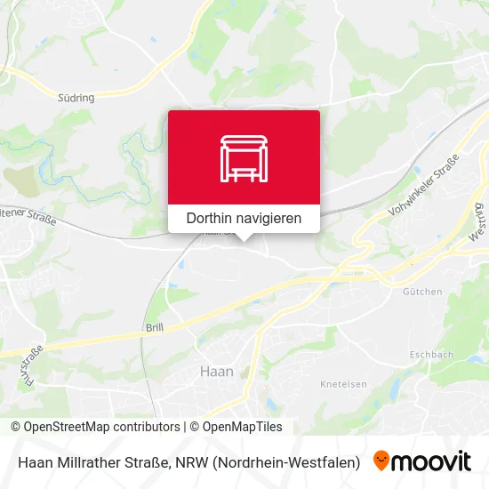 Haan Millrather Straße Karte