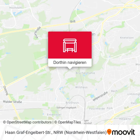 Haan Graf-Engelbert-Str. Karte