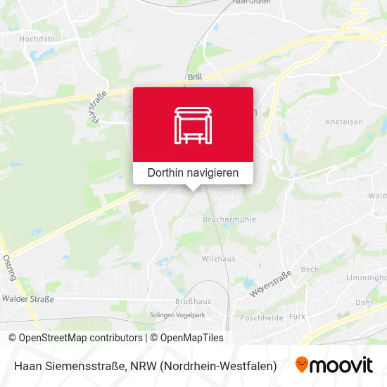 Haan Siemensstraße Karte