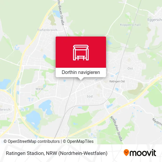 Ratingen Stadion Karte