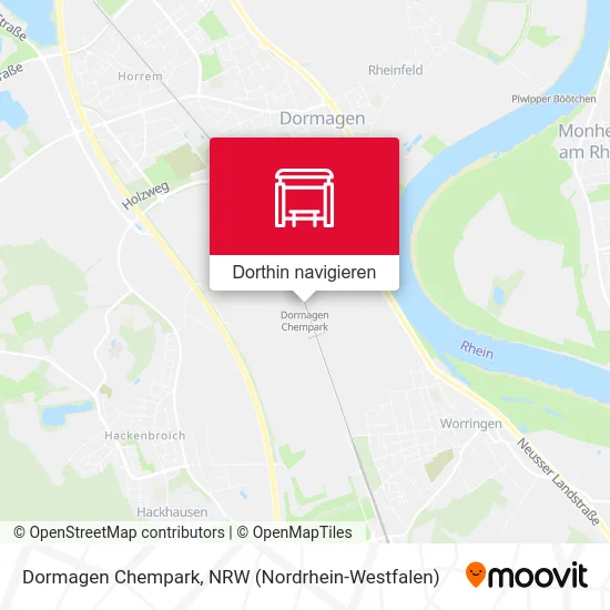 Dormagen Chempark Karte