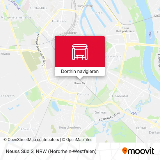 Neuss Süd S Karte