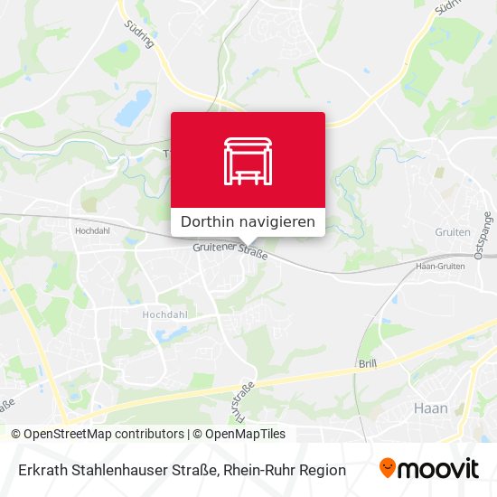 Erkrath Stahlenhauser Straße Karte