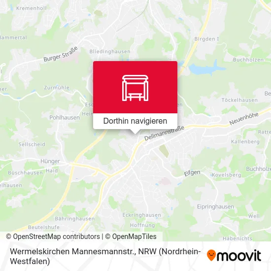 Wermelskirchen Mannesmannstr. Karte