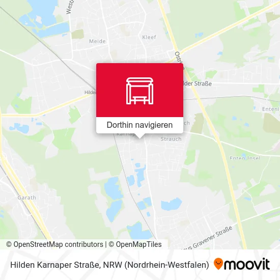 Hilden Karnaper Straße Karte