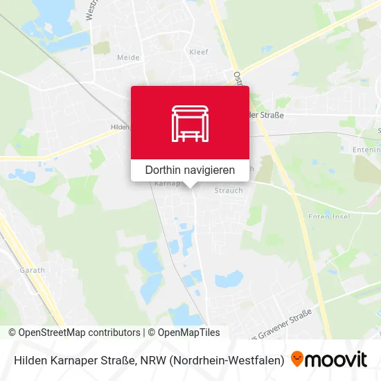 Hilden Karnaper Straße Karte