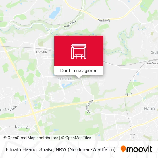 Erkrath Haaner Straße Karte