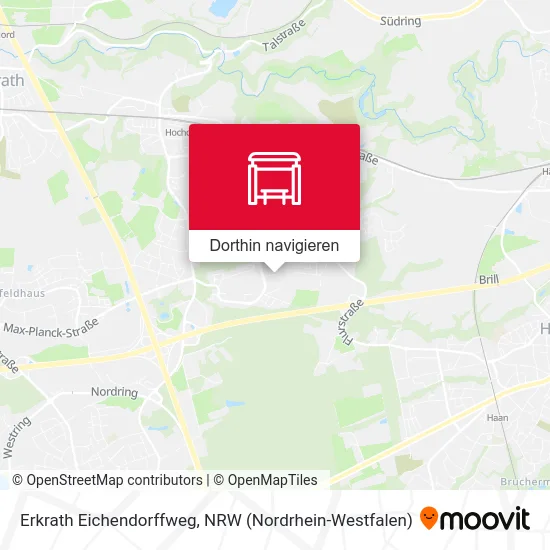Erkrath Eichendorffweg Karte