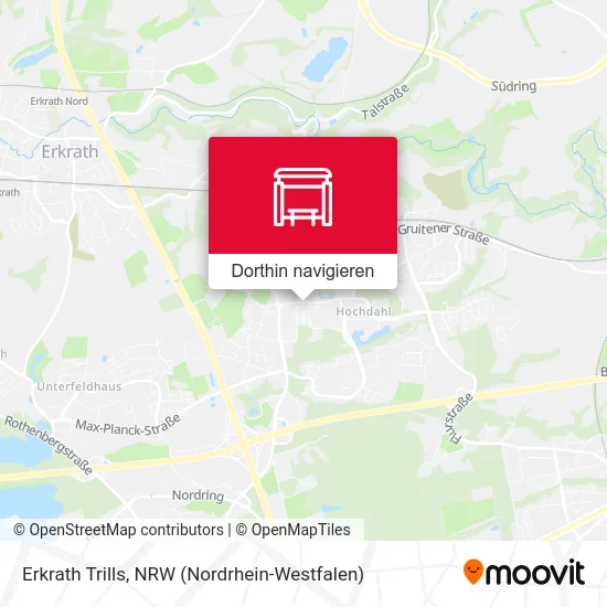 Erkrath Trills Karte