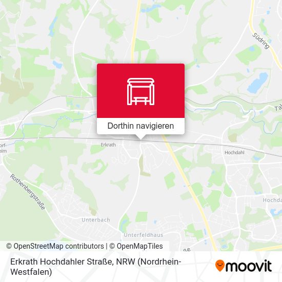 Erkrath Hochdahler Straße Karte
