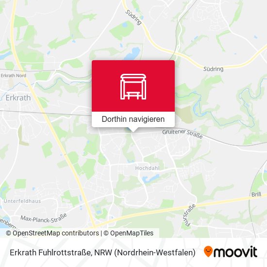 Erkrath Fuhlrottstraße Karte
