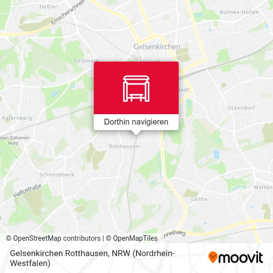Gelsenkirchen Rotthausen Karte