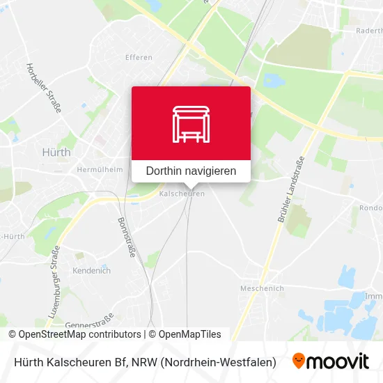 Hürth Kalscheuren Bf Karte