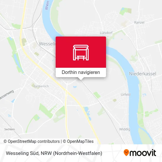 Wesseling Süd Karte