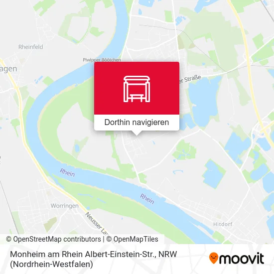 Monheim am Rhein Albert-Einstein-Str. Karte