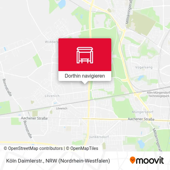 Köln Daimlerstr. Karte