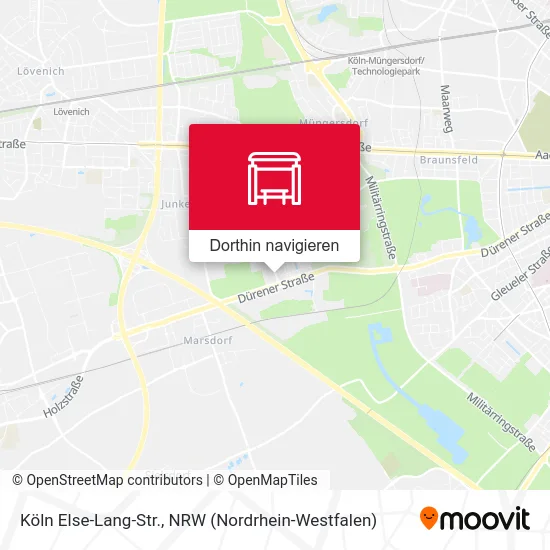 Köln Else-Lang-Str. Karte