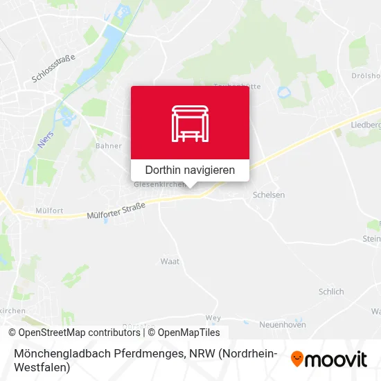 Mönchengladbach Pferdmenges Karte