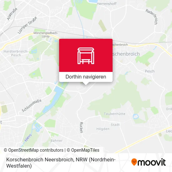 Korschenbroich Neersbroich Karte