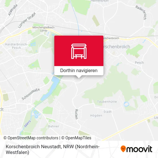 Korschenbroich Neustadt Karte