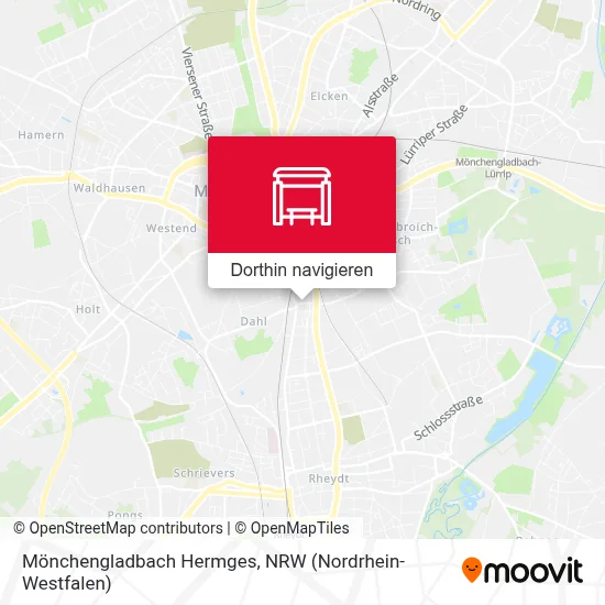 Mönchengladbach Hermges Karte