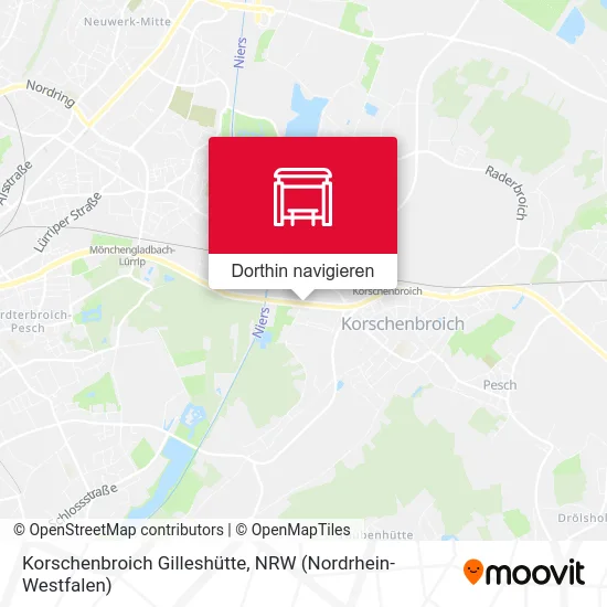 Korschenbroich Gilleshütte Karte