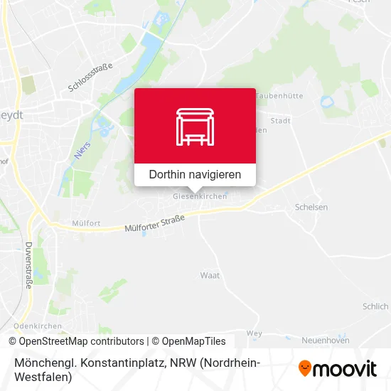 Mönchengl. Konstantinplatz Karte