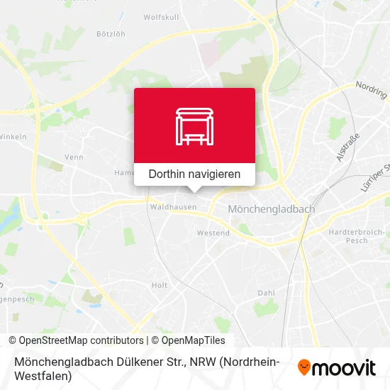 Mönchengladbach Dülkener Str. Karte