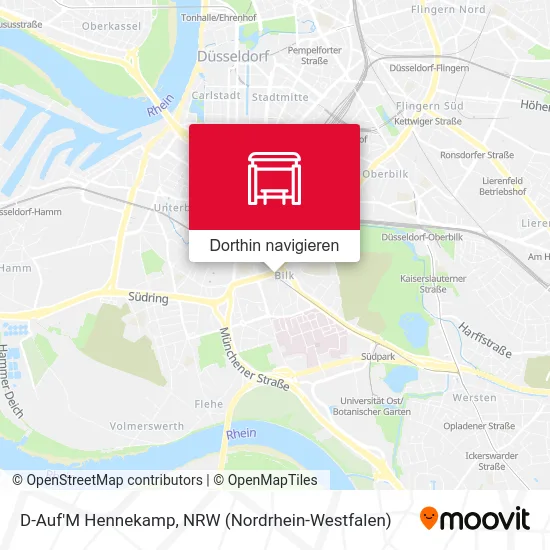 D-Auf'M Hennekamp Karte