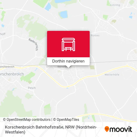 Korschenbroich Bahnhofstraße Karte